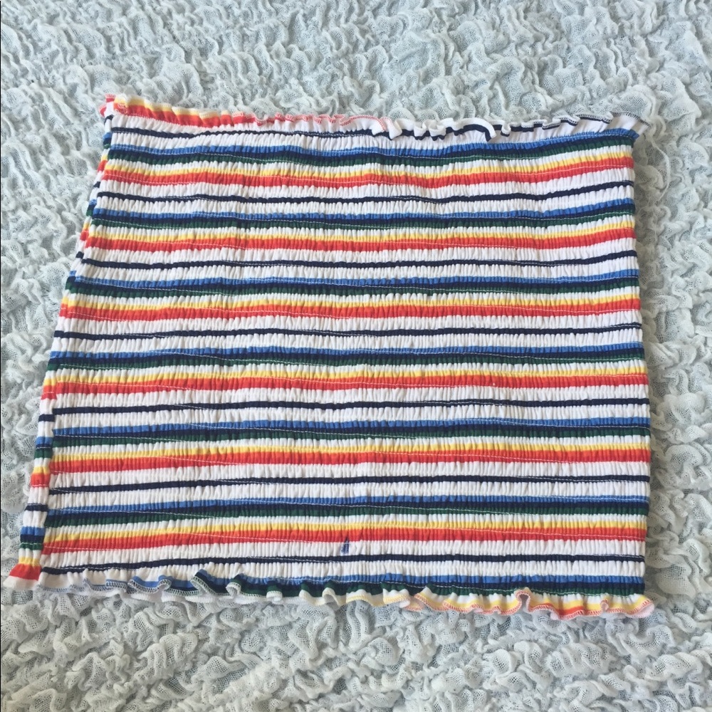 Rainbow Tube Top